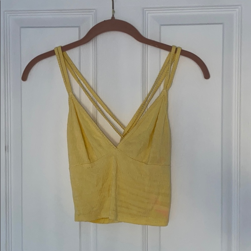 PACSUN yellow tank